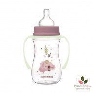 CANPOL BABIES BIBERON ANTICOLIQUE COL LARGE 240ML SLEEPY KOALA PINK - 35/237