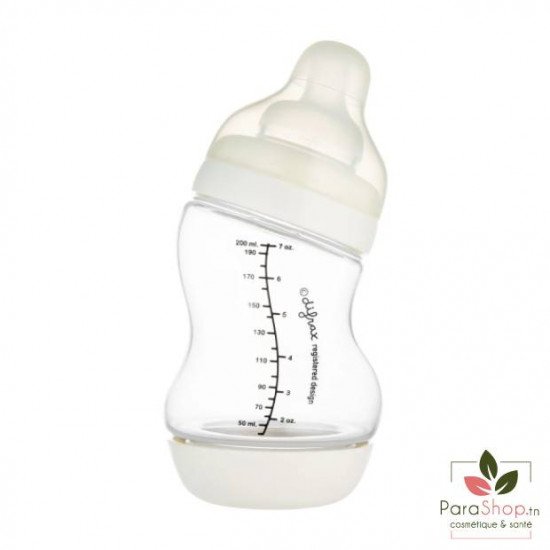 CANPOL BABIES Biberon Anticolique DIFRAX Forme S Col Large En PP 200ML - 24/201 CANPOL BABIES Biberon Anticolique DIFRAX Forme S Col Large En PP 200ML - 24/201