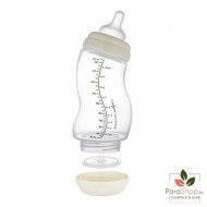 CANPOL BABIES Biberon Anticolique DIFRAX Forme S Col Large En PP 310ML - 24/200 CANPOL BABIES Biberon Anticolique DIFRAX Forme S Col Large En PP 310ML - 24/200