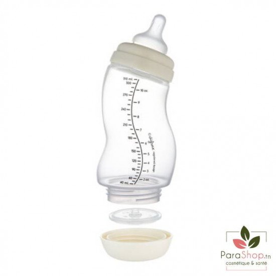 CANPOL BABIES Biberon Anticolique DIFRAX Forme S Col Large En PP 310ML - 24/200 CANPOL BABIES Biberon Anticolique DIFRAX Forme S Col Large En PP 310ML - 24/200
