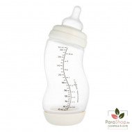 CANPOL BABIES Biberon Anticolique DIFRAX Forme S Col Large En PP 310ML - 24/200