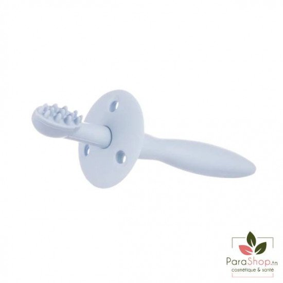CANPOL BABIES BROSSE A DENTS EN SILICONE AVEC ANNEAU DE DENTITION - 51/500
