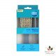 CANPOL BABIES Brosse et Peigne Poils Naturels - NOUVEAU NE GOLD BLEU - 7/406_blu2