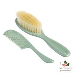 CANPOL BABIES Brosse et Peigne A Poils Doux Couleur Oie - 2/417