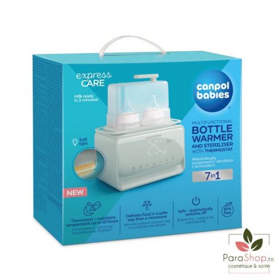 CANPOL BABIES Chauffe Biberons et Sterilisateur 7EN1 - 12/218