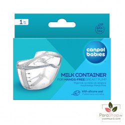 CANPOL BABIES CONTENEUR DE LAIT POUR TIRE LAIT MAIN LIBRES 20/104 CANPOL BABIES CONTENEUR DE LAIT POUR TIRE LAIT MAIN LIBRES 20/104