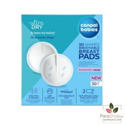 CANPOL BABIES COUSSINETS D'ALLAITEMENT ABSORBANTS 30 - 1/653 CANPOL BABIES COUSSINETS D'ALLAITEMENT ABSORBANTS 30 - 1/653