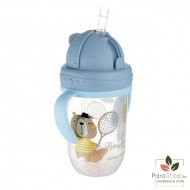 CANPOL BABIES Gobelet Anti Fuite 270ML BONJOUR PARIS Bleu - 56/607 CANPOL BABIES Gobelet Anti Fuite 270ML BONJOUR PARIS Bleu - 56/607