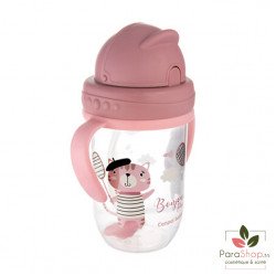 CANPOL BABIES Gobelet Anti Fuite 270ML BONJOUR PARIS Rouge - 56/607 CANPOL BABIES Gobelet Anti Fuite 270ML BONJOUR PARIS Rouge - 56/607