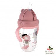 CANPOL BABIES Gobelet Anti Fuite 270ML BONJOUR PARIS Rouge - 56/607 CANPOL BABIES Gobelet Anti Fuite 270ML BONJOUR PARIS Rouge - 56/607