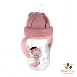 CANPOL BABIES Gobelet Anti Fuite 270ML BONJOUR PARIS Rouge - 56/607 CANPOL BABIES Gobelet Anti Fuite 270ML BONJOUR PARIS Rouge - 56/607