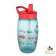 CANPOL BABIES Gourde avec Bec Pliable 400ML - 56/618 - Voitures Bleu CANPOL BABIES Gourde avec Bec Pliable 400ML - 56/618 - Voitures Bleu