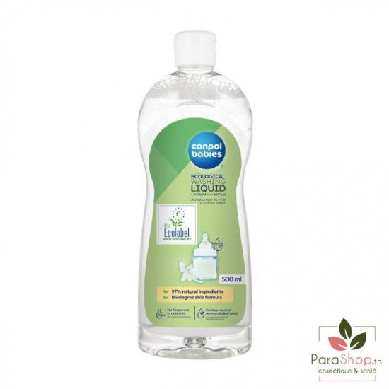 CANPOL BABIES Liquide de Lavage Tetines et Biberons 500ML - 1/500
