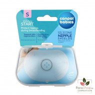 CANPOL BABIES Protections Mamelon Silicone Easystart S - 18/602