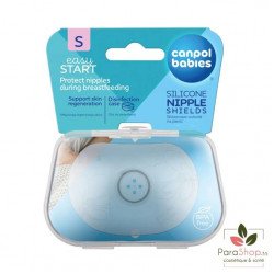 CANPOL BABIES Protections Mamelon Silicone Easystart S - 18/602