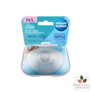 CANPOL BABIES Protections Mamelon Silicone Easystart L - 18/603  CANPOL BABIES Protections Mamelon Silicone Easystart L - 18/603