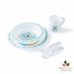 CANPOL BABIES Set 5 Pieces CUTE ANIMALS Turquoise 4/401