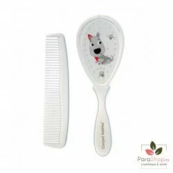 CANPOL BABIES SET BROSSE + PEIGNE COLLECTION TEDDY 2/419