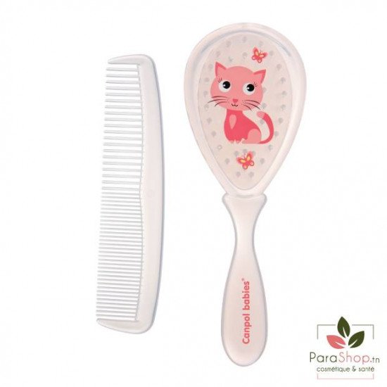 CANPOL BABIES SET BROSSE + PEIGNE COLLECTION TEDDY - 2/419