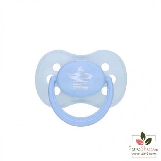 CANPOL BABIES SUCETTE ANATOMIQUEE SILICONE 6-18M PASTELOVE - 22/417