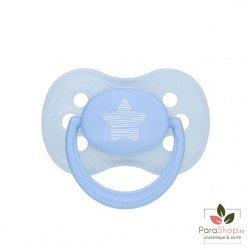 CANPOL BABIES SUCETTE ANATOMIQUEE SILICONE 18M+ PASTELOVE - 22/418