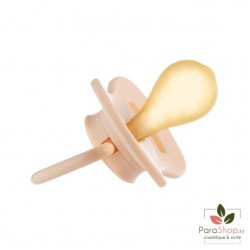 CANPOL BABIES SUCETTE CERISE LATEX 0-6M NUDE CREME - 23/223