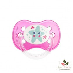 CANPOL BABIES Sucette Cerise Nature Silicone 0-6M - 22/410