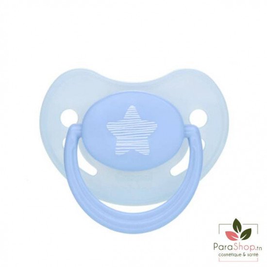 CANPOL BABIES SUCETTE ORTHODONTIQUE SILICONE 18M+ PASTELOVE - 22/421