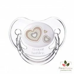 CANPOL BABIES SUCETTE SILICONE NOUVEAU NE 6-18M BEIGE - 22/566