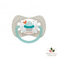 CANPOL BABIES SUCETTE SYMETRIQUE SILICONE CUPCAKE 18M+ GRIS - 23/284 CANPOL BABIES SUCETTE SYMETRIQUE SILICONE CUPCAKE 18M+ GRIS - 23/284