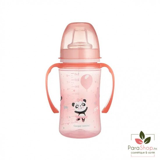 CANPOL BABIES Tasse 240ML Exotic Animals Rose - 35/208