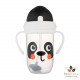CANPOL BABIES Tasse Anti Fuites avec Paille 270ML Babiesboo Panda - 56/617_whi CANPOL BABIES Tasse Anti Fuites avec Paille 270ML Babiesboo Panda - 56/617_whi