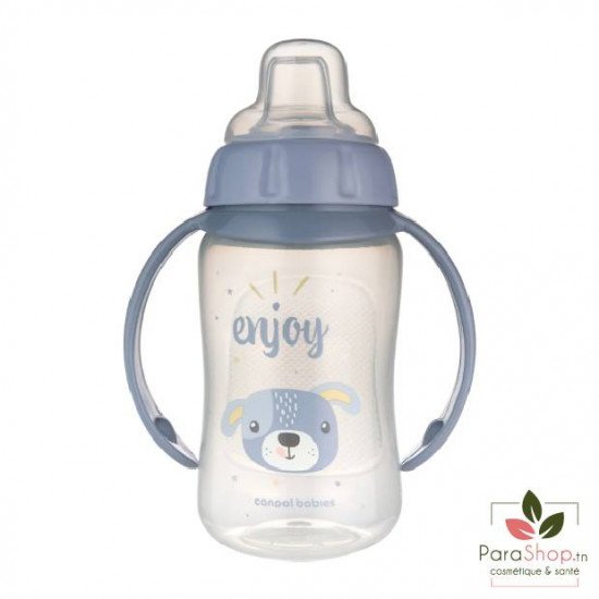 CANPOL BABIES Tasse d'Apprentissage Cute Animals 320ML - 56/512_blu2 CANPOL BABIES Tasse d'Apprentissage Cute Animals 320ML - 56/512_blu2