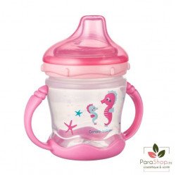 CANPOL BABIES TASSE D'APPRENTISSAGE ROSE 57/300 CANPOL BABIES TASSE D'APPRENTISSAGE ROSE 57/300