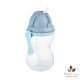 CANPOL BABIES Tasse Sport avec Paille Retractable Bleue - 56/113