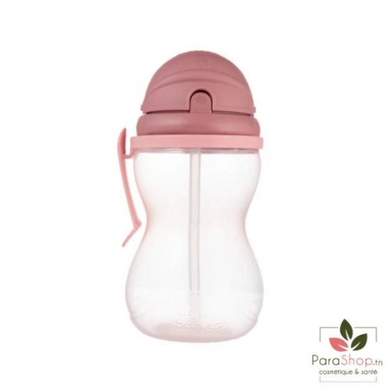 CANPOL BABIES Tasse Sport avec Paille Retractable Rose - 56/113 