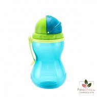 CANPOL BABIES Tasse Sport avec Paille Retractable Bleue - 56/113 CANPOL BABIES Tasse Sport avec Paille Retractable Bleue - 56/113