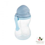 CANPOL BABIES Tasse Sport avec Paille Retractable Bleue - 56/113