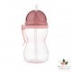 CANPOL BABIES Tasse Sport avec Paille Retractable Rose - 56/113 
