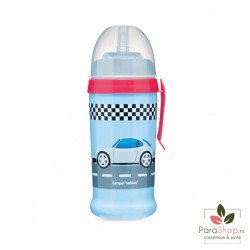 CANPOL BABIES Tasse Sport avec Paille et Couvercle Bleue - 56/516  CANPOL BABIES Tasse Sport avec Paille et Couvercle Bleue - 56/516