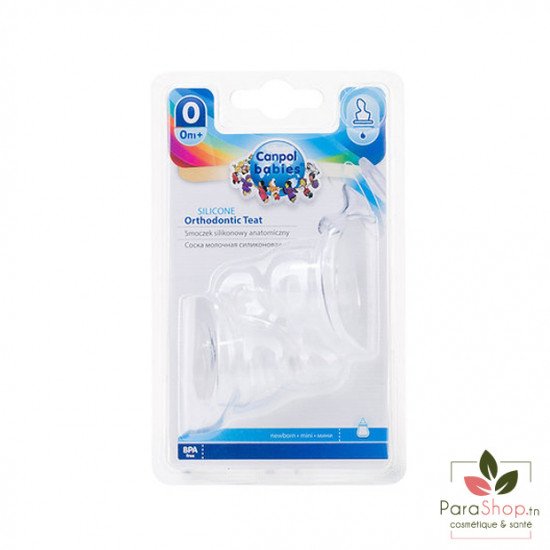 CANPOL BABIES Tetine orthodontique Anticolique 0-3M - 18/324