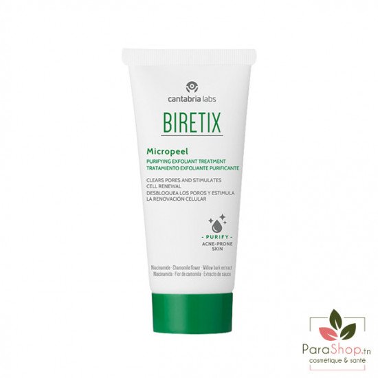 BIRETIX MICROPEEL SOIN EXFOLIANT PURIFIANT 50ML