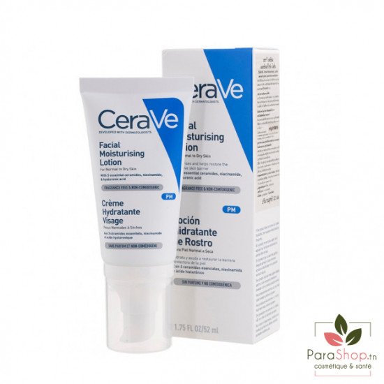 CeraVe Crème Hydratante Visage Nuit 52ML