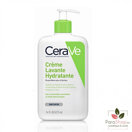 CeraVe Crème Lavante Hydratante 473ML