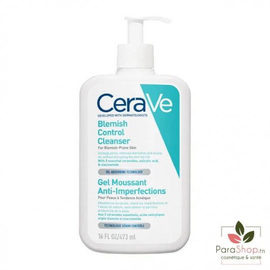 CERAVE GEL MOUSSANT ANTI IMPERFECTIONS 236ML CERAVE GEL MOUSSANT ANTI IMPERFECTIONS 236ML