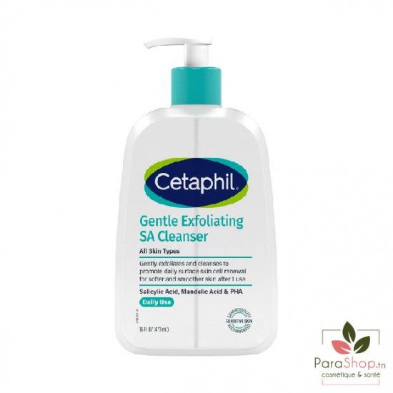 CETAPHIL NETTOYANT EXFOLIANT DOUX 473ML CETAPHIL NETTOYANT EXFOLIANT DOUX 473ML
