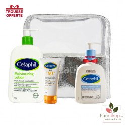 CETAPHIL PACK SUN LIPOSOMAL LOTION 50ML + LOTION HYDRATANTE 473ML + LOTION NETTOYANTE PS 236ML OFFERTE