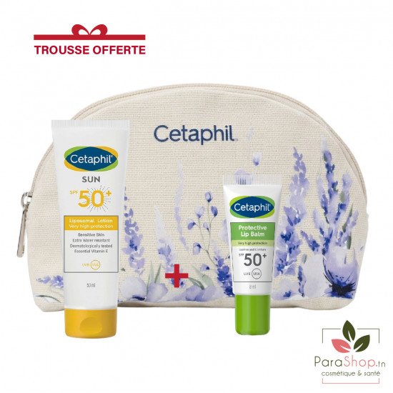 CETAPHIL PACK SUN LIPOSOMAL LOTION 50ML + Protective Lip Balm SPF50+
