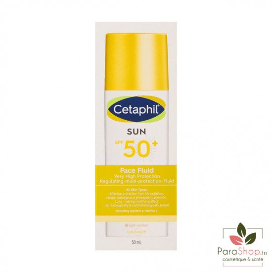 Cetaphil Sun Face Fluid Teinte SPF 50+ 50ML