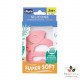 CHICCO ANNEAU DENTITION IGUANE - 2M+ ROSE
